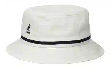 Kangol Logo Embroidered Bucket Hat
