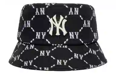 MLB NY Yankees Bucket Hat Black