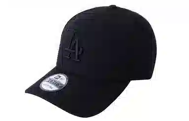 New Era MLB LA Black Cap