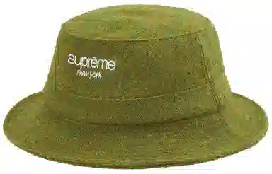 Supreme Harris Tweed Classic Logo Crusher