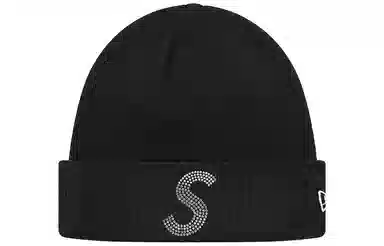 Supreme Week 6 New Era Swarovski S Logo Beanie