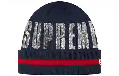 Supreme Supreme FW20 FW20 Week 10 New Era Sequin Beanie Logo