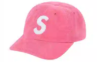Supreme Supreme SS21 Fine Wale Corduroy S Logo 6-Panel