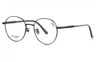 MUZU Round Frame Eyeglasses