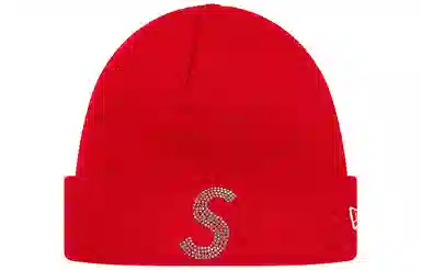 Supreme Week 6 New Era Swarovski S Logo Beanie