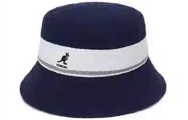 KANGOL Flat Cap Striped Patchwork Bucket Hat