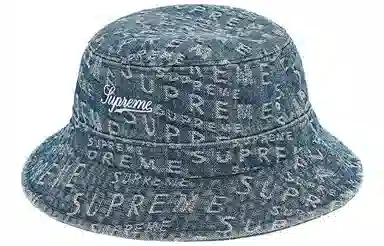 Supreme Week 17 Warp Jacquard Logos Denim Crusher