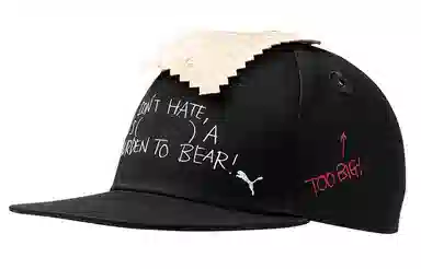 Puma Michael Lau Big Ca Adjustable Cap Black