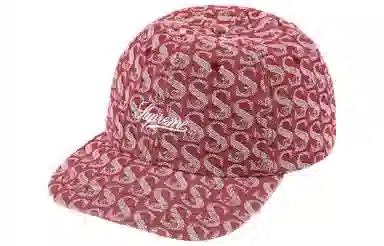 Supreme Monogram Denim 6-Panel