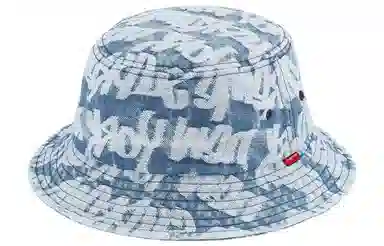 Supreme Week 8 Fat Tip Jacquard Denim Crusher