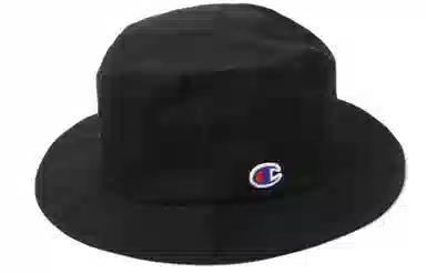 Champion Embroidered Script Bucket Hat Black