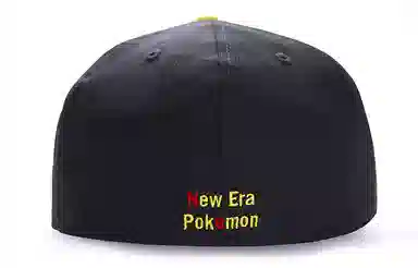 New Era x Pokemon Pikachu Adjustable Baseball Cap Yellow Black