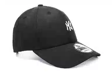 New Era Classic Curved Brim Cap Black