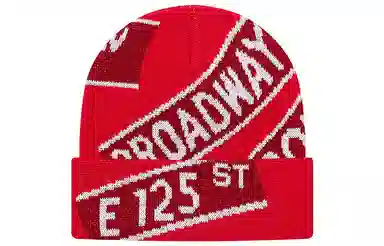 Supreme Street Signs Beanie
