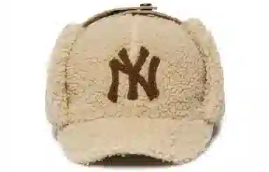 MLB Logo Cap Beige