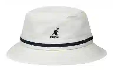 Kangol Logo Embroidered Bucket Hat