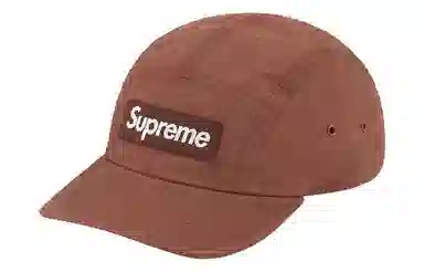 Supreme FW20 Week 13 Dry Wax Cotton Camp Cap