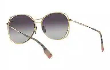 Burberry Gradient Round Sunglasses Grey
