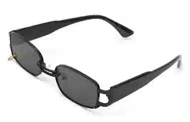 肯默 复古摩登墨镜  防紫外线太阳镜  金属小框眼镜  男女通用  多色可选