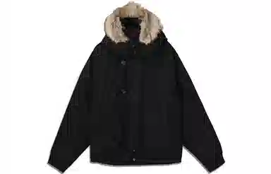 adidas originals Down Fur Bomber Logo