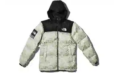 Supreme x The North Face Paper Print Nuptse Jacket