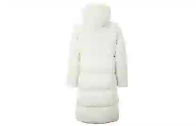 MLB Ivory White Long Down Jacket