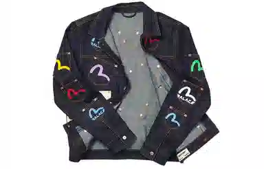 PALACE x EVISU Multi Pocket Jacket Logo