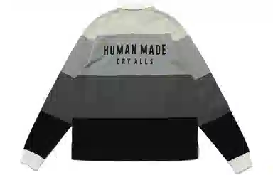 HUMAN MADE Multi Stripe Rugby Shirt