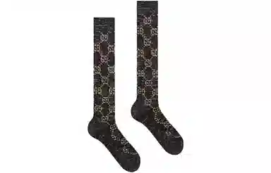 GUCCI Re-Nylon Knit Socks Black