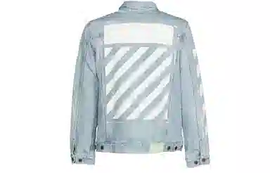 OFF-WHITE Printed Denim Jacket