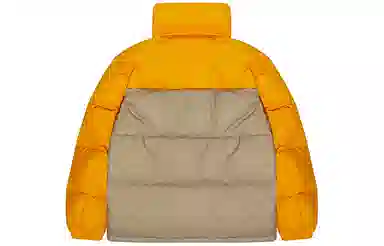 New Balance Reversible Hooded Down Jacket Yellow