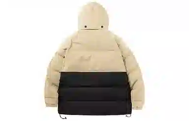 PSO Brand Colorblock Down Jacket
