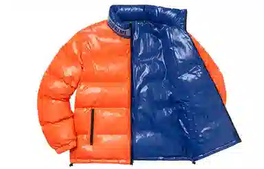 Supreme Shiny Reversible Puffy Jacket