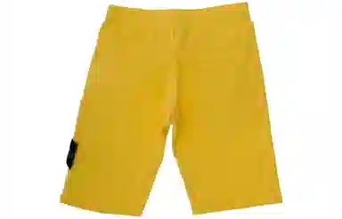 Stone Island Kids Shorts Yellow
