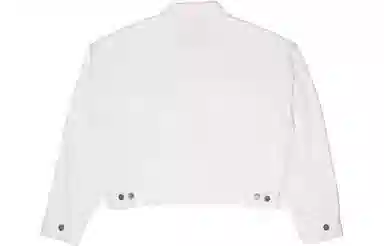 Drew House logo Cropped Selvedge Trucker Jacket White Logo