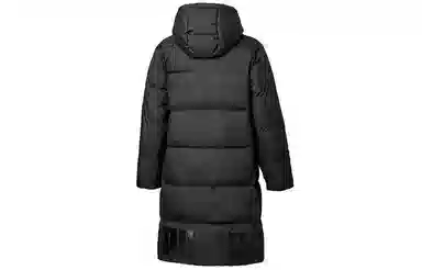 Puma Long Down Coat Black