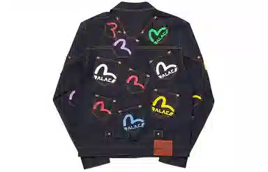 PALACE x EVISU Multi Pocket Jacket Logo