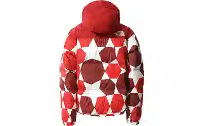 The North Face Retro Nuptse Red