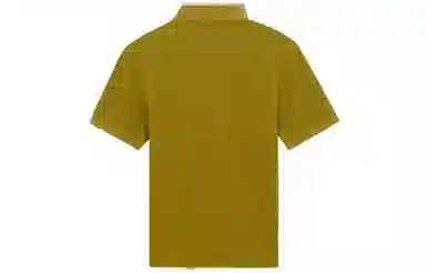 Maison Kitsune Polo Shirt Brown Green