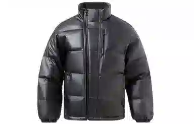 LiNing x Star Wars Logo Puffer Jacket Black