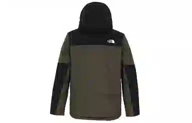 The North Face Insulated Waterproof Hoodie Military Green