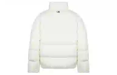 MLB Yankees Logo Puffer Jacket White