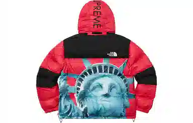 Supreme x The North Face Statue of Liberty Baltoro Red