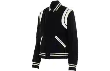 Saint Laurent Teddy Jacket Black