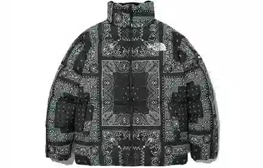 The North Face Paisley Zip-Up Down Jacket