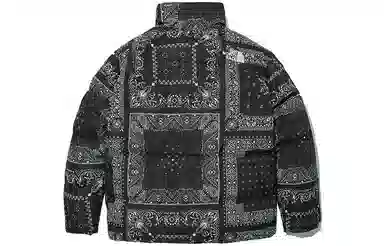 The North Face Paisley Zip-Up Down Jacket