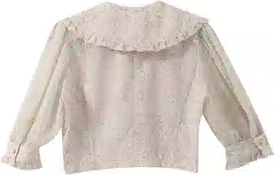 YUMOMO STAR Vintage Puff Sleeve Shirt