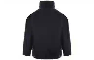 PRADA SS22 Logo Zip Hoodie Jacket Black