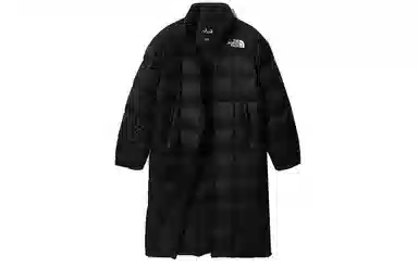 The North Face Long Down Coat Black