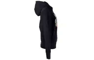 KENZO Tiger Embroidered Hoodie Black